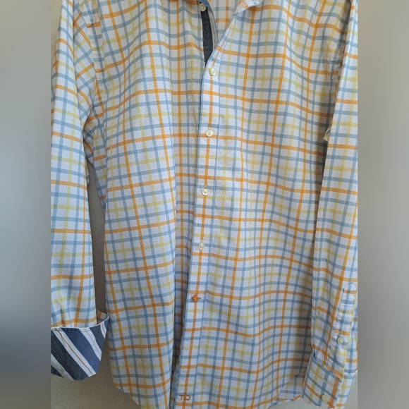 Mens Thomas Dean Button Down Shirt - Picture 7 of 10